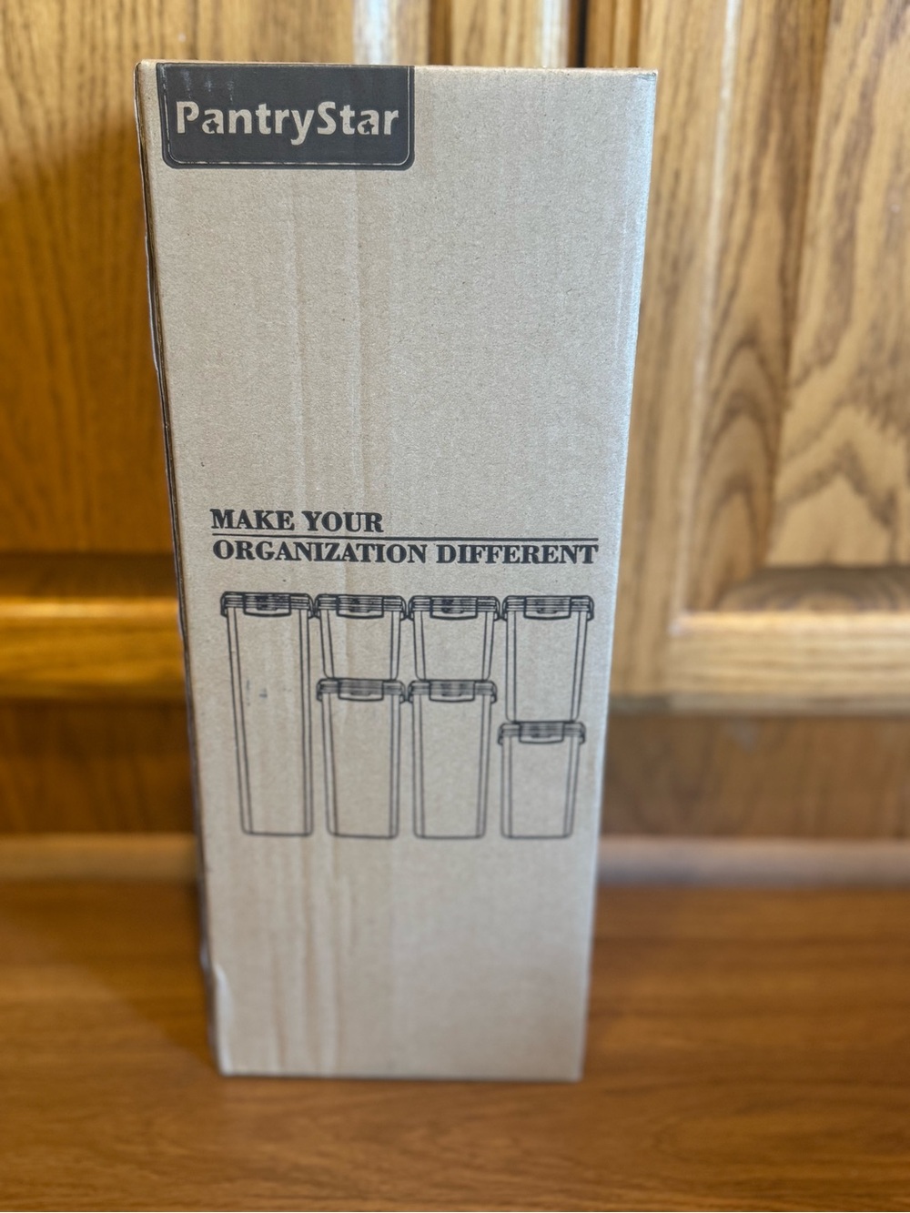 Clear Plastic Storage Canister Set